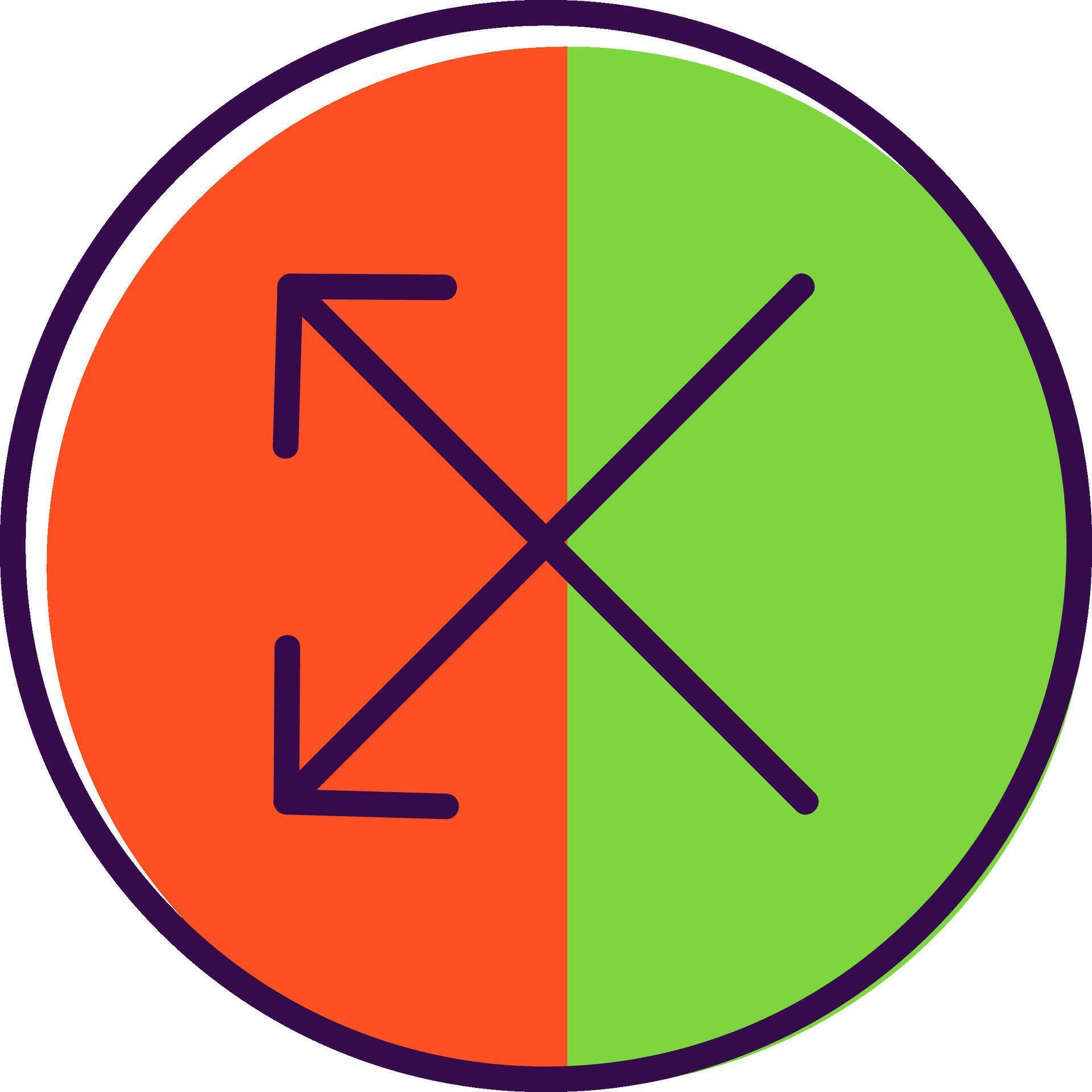 Split filled Design Icon 44207014 Vector Art at Vecteezy