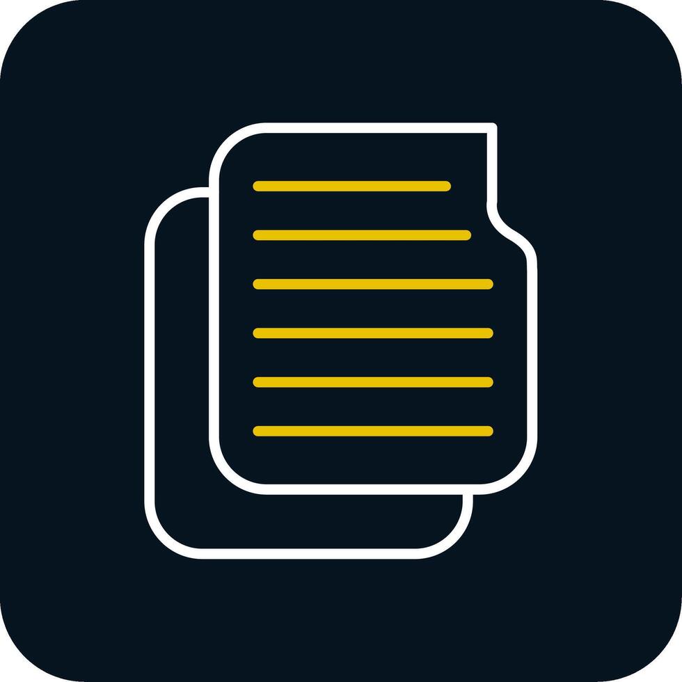 Files Line Red Circle Icon vector