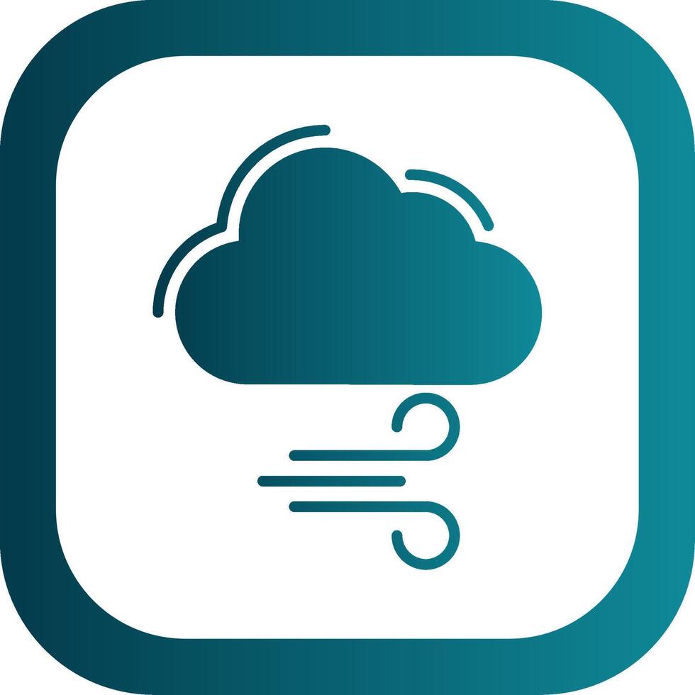 Breezy Glyph Gradient Corner Icon vector