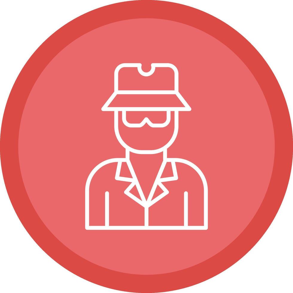 Aonymity Aonymity Line Multi Circle Icon vector