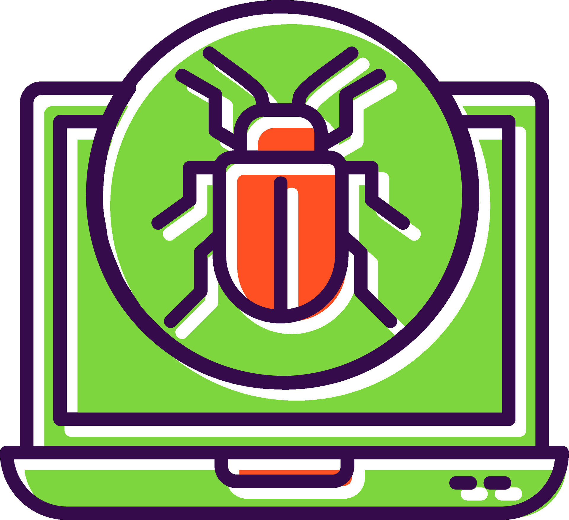 Bug filled Design Icon 44209159 Vector Art at Vecteezy