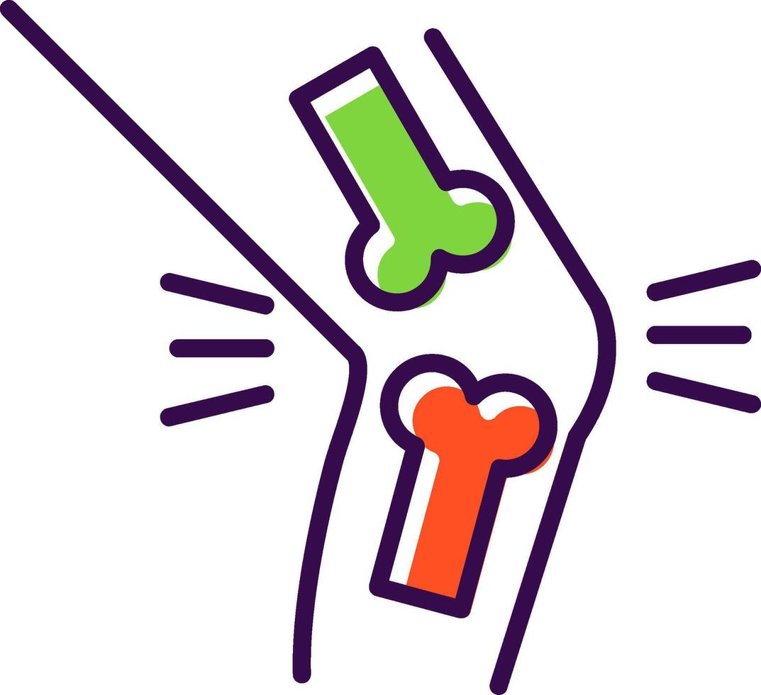Orthopedics filled Design Icon vector