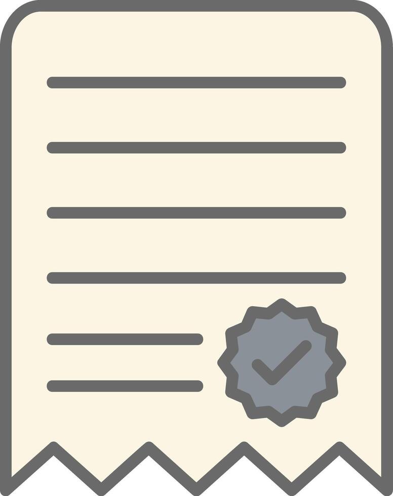 Notes Line Filled Light Icon vector