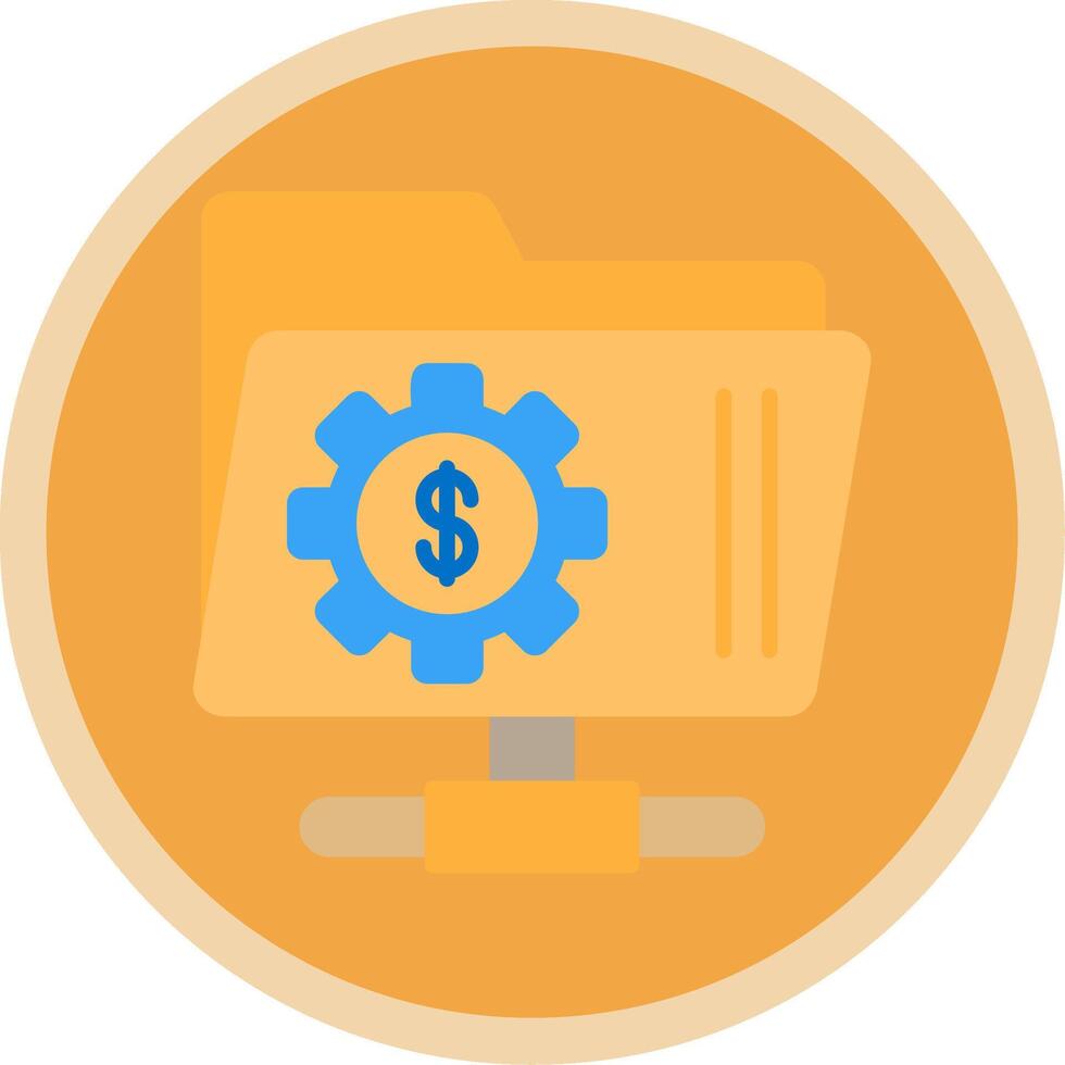 Network Folder Flat Multi Circle Icon 44211273 Vector Art at Vecteezy