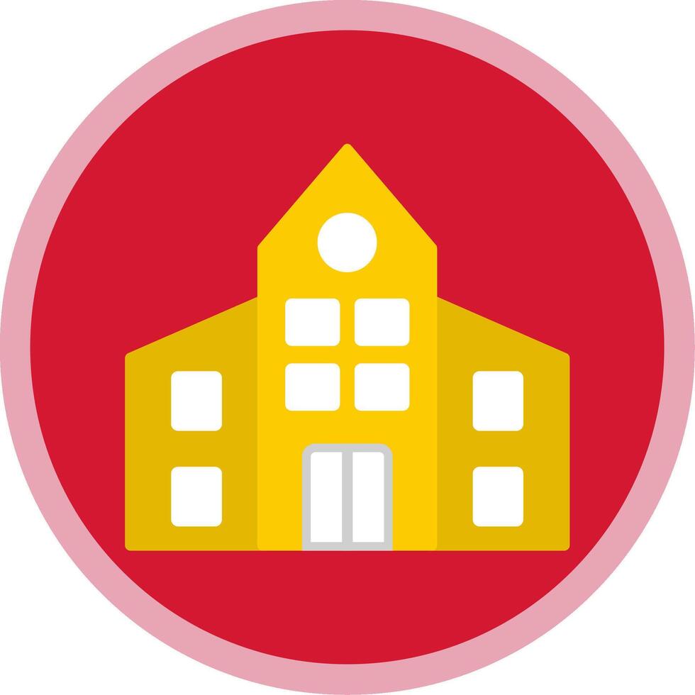 Flats Flat Multi Circle Icon vector
