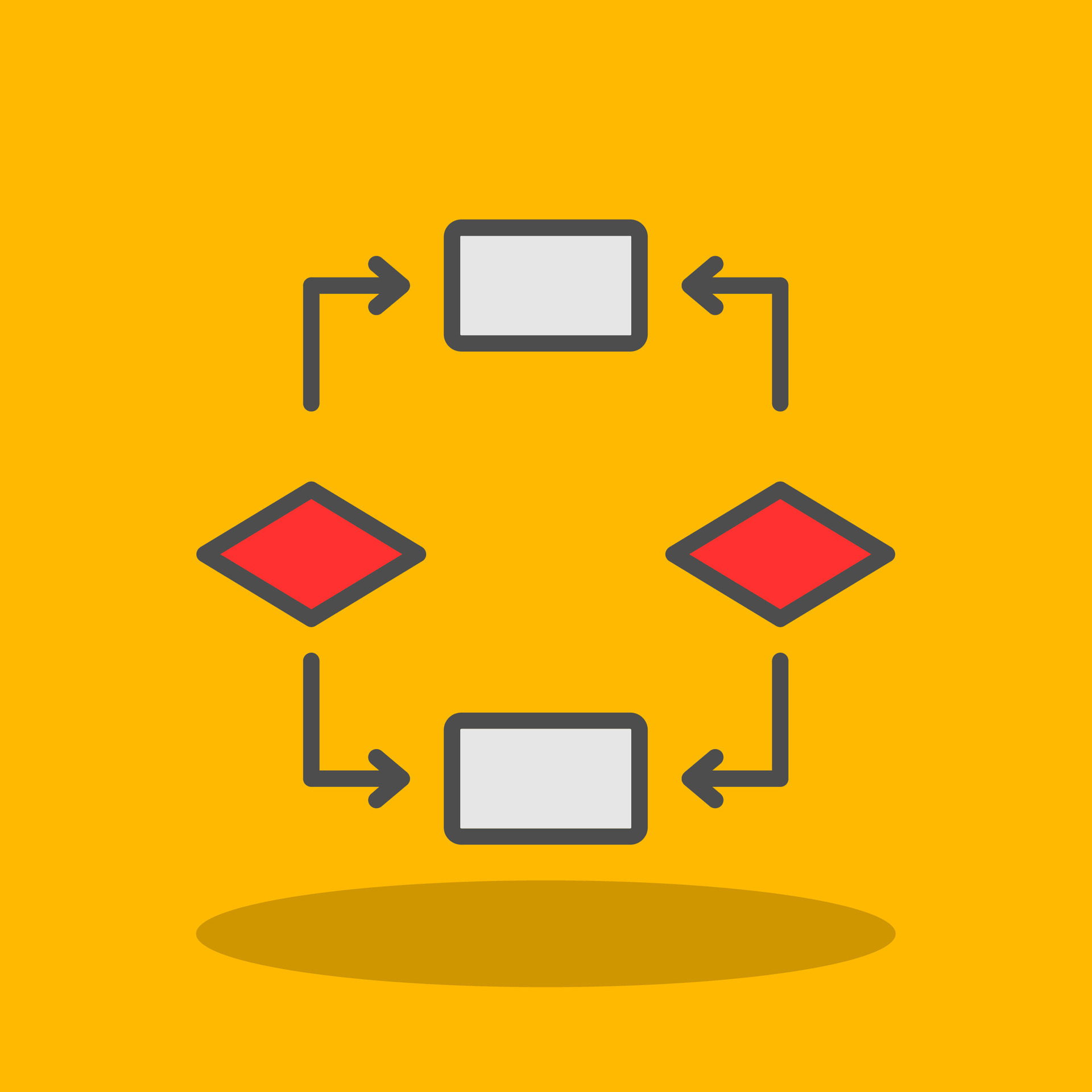 Algorithm Filled Shadow Icon 44211773 Vector Art at Vecteezy