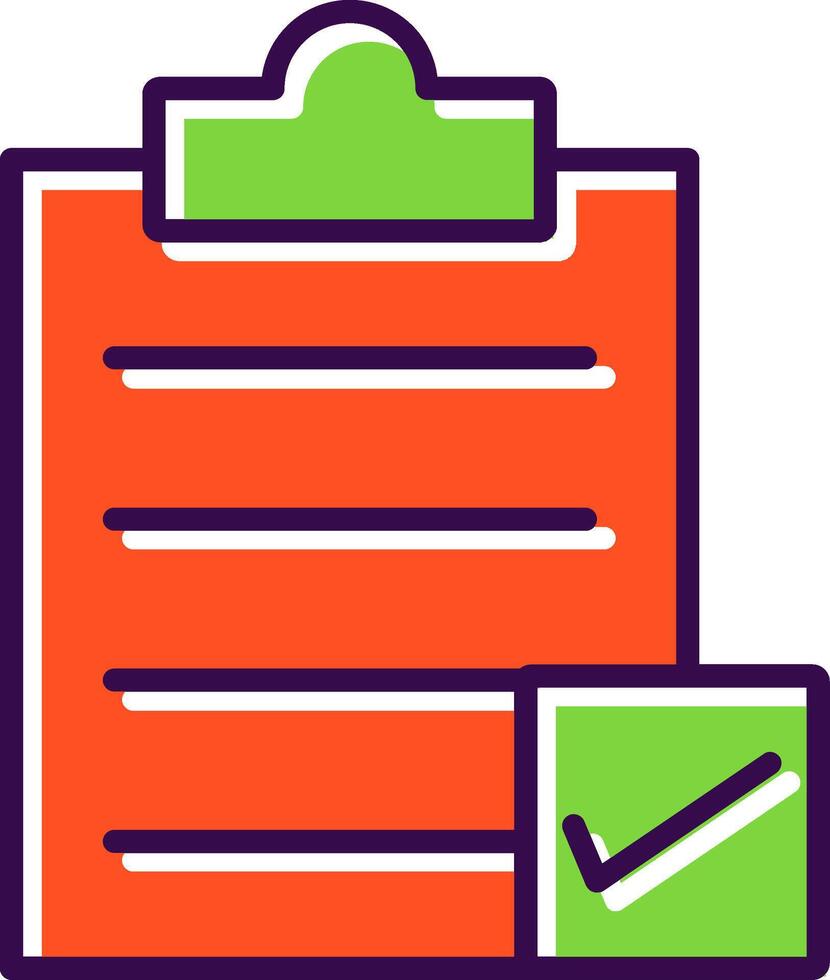 Directory Submission filled Design Icon vector