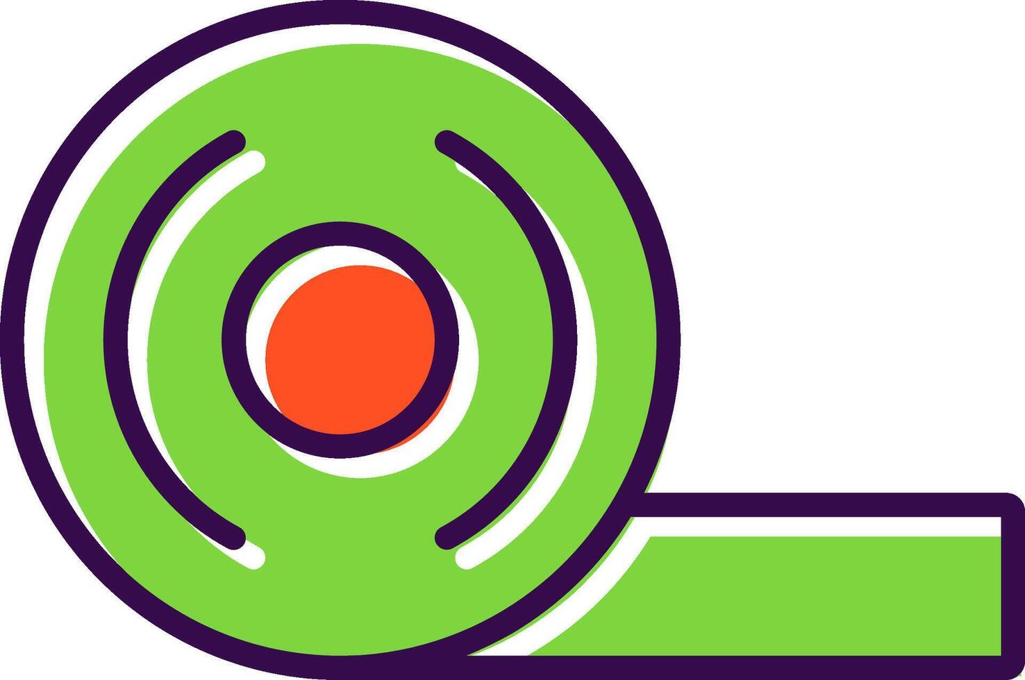 Adhesive Tape filled Design Icon vector