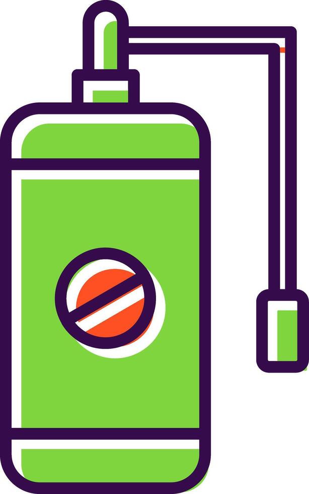 Tank filled Design Icon vector