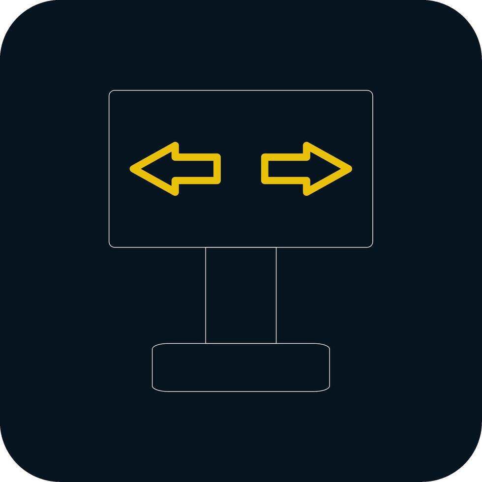 Signaling Line Red Circle Icon vector