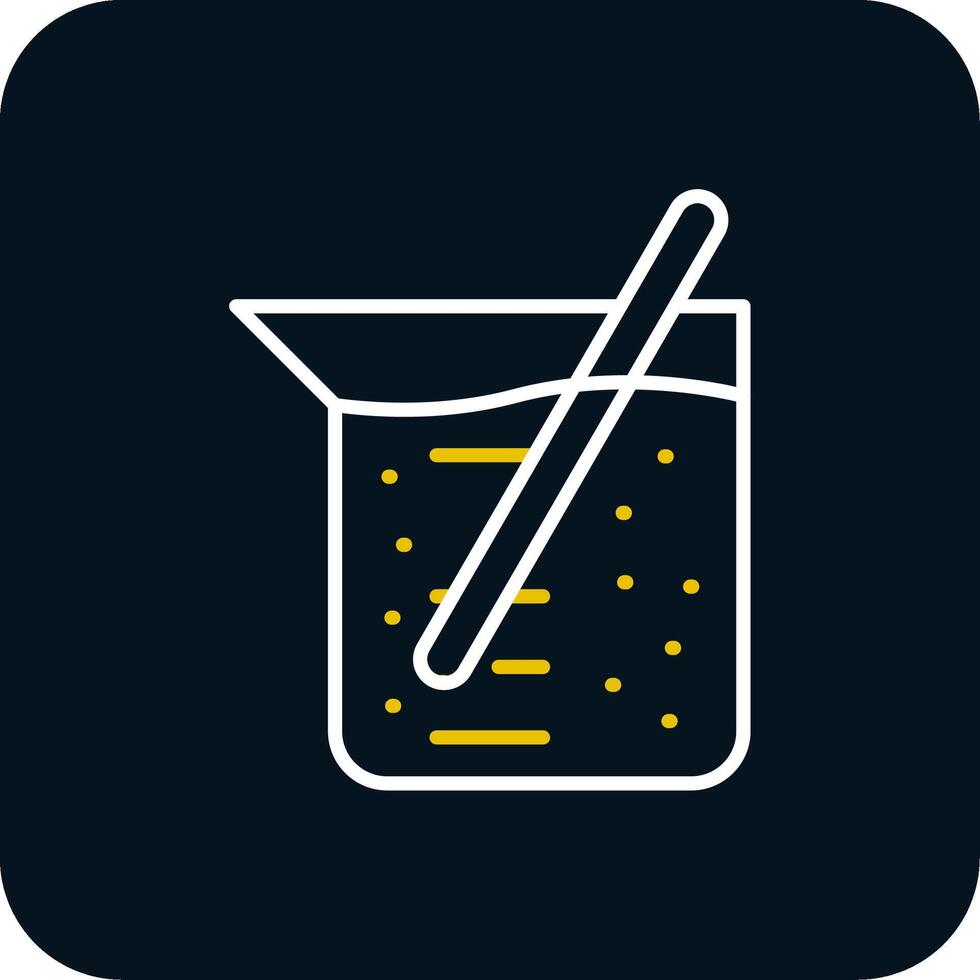 Agitator Line Red Circle Icon vector