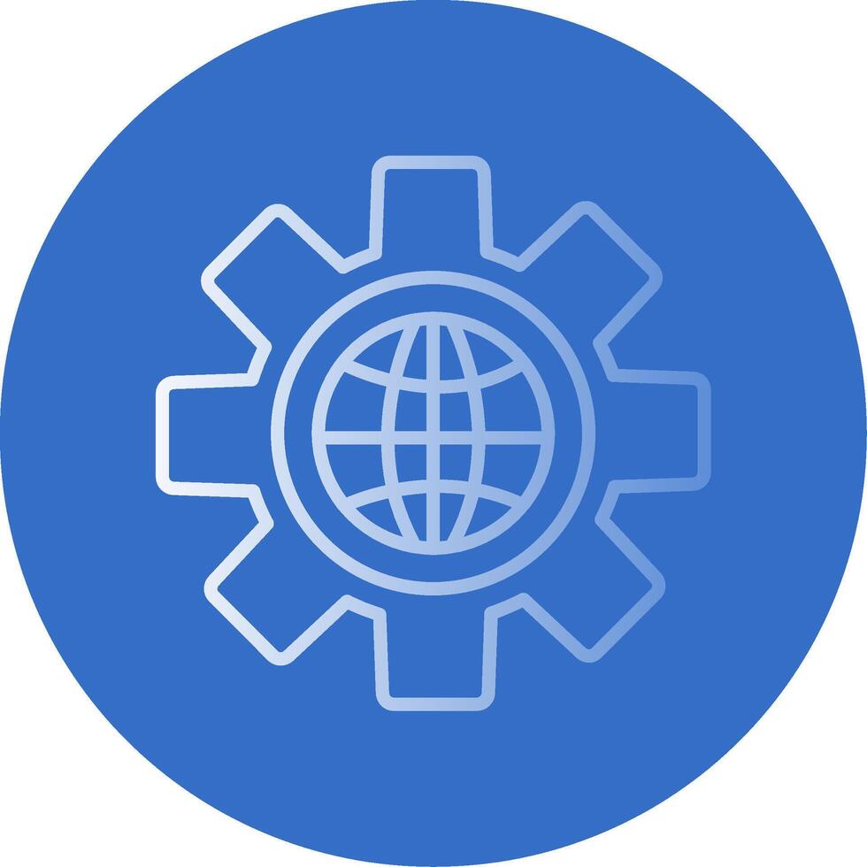 Geology Flat Bubble Icon vector