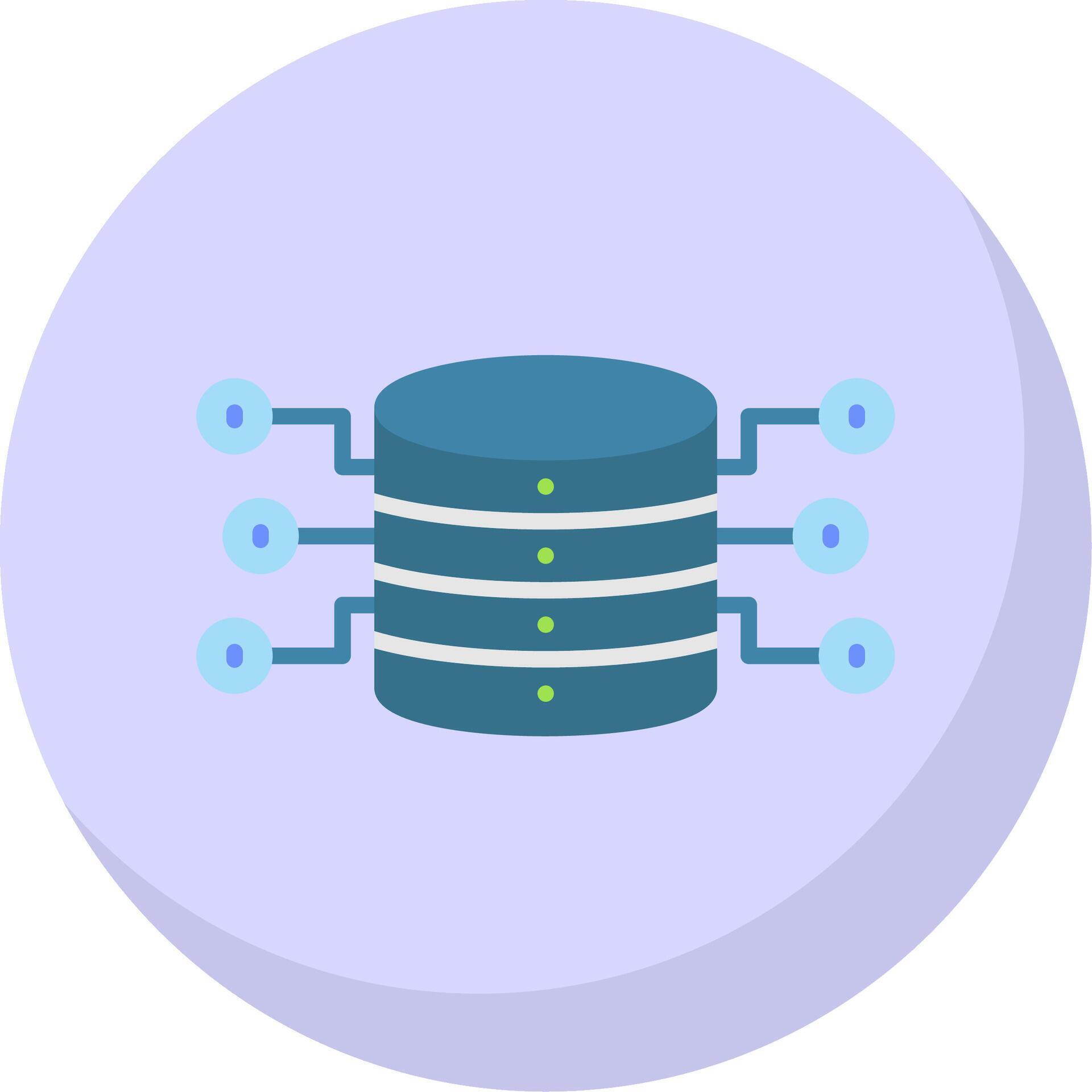 Server Storage Flat Bubble Icon 44217455 Vector Art at Vecteezy