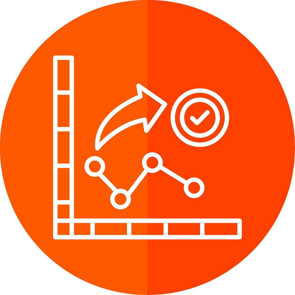 Chart Line Red Circle Icon 44217723 Vector Art at Vecteezy