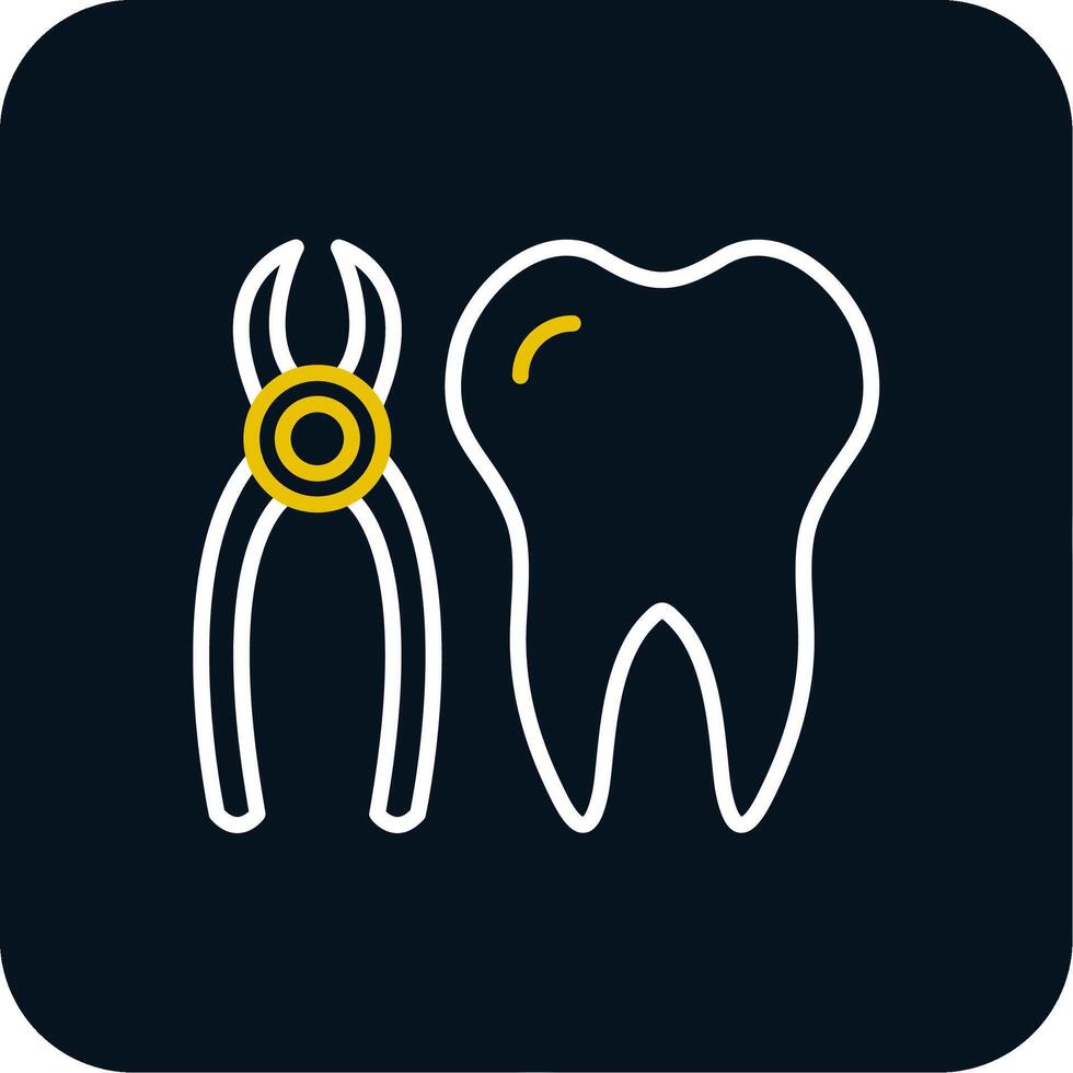 Nippers Line Red Circle Icon vector