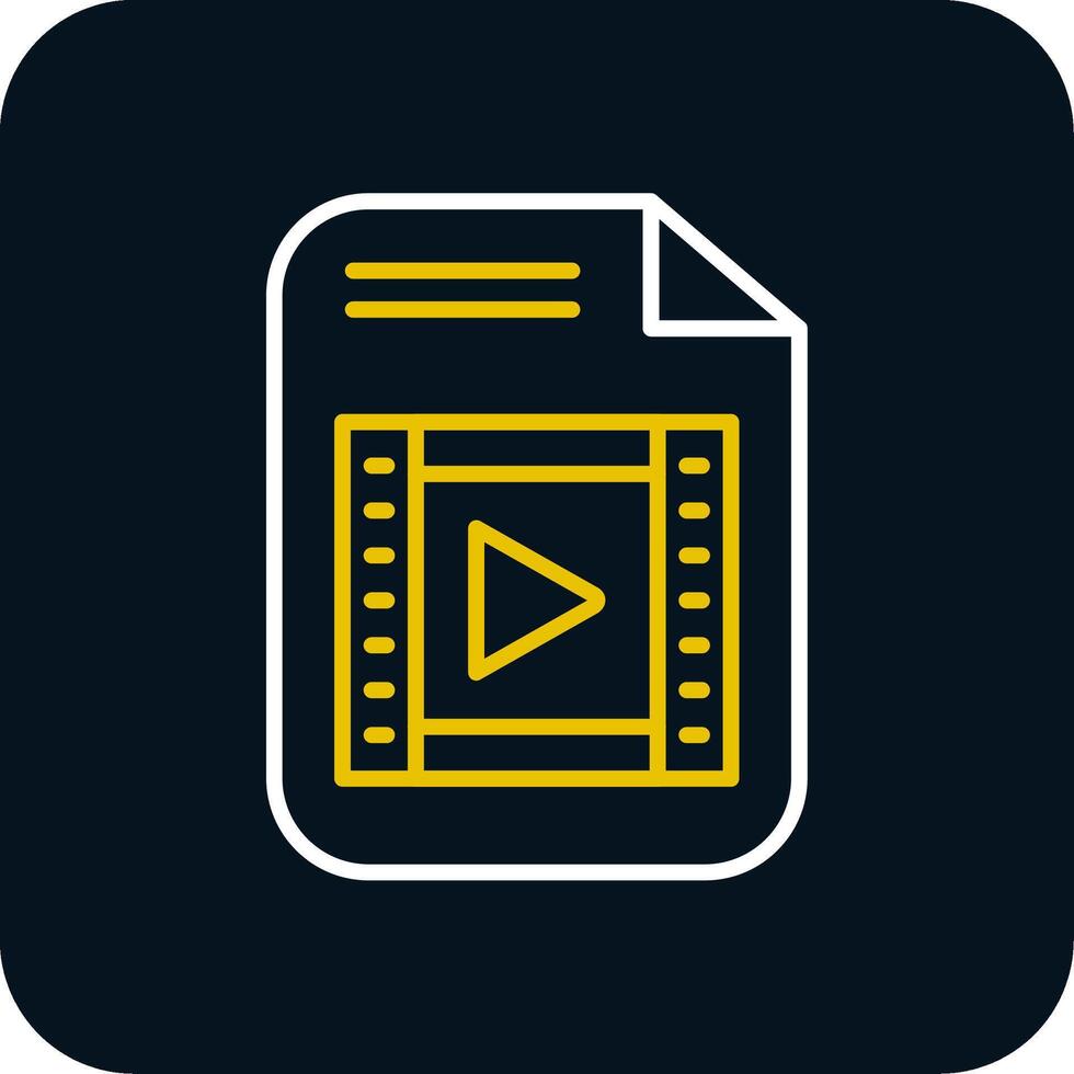 File Line Red Circle Icon vector