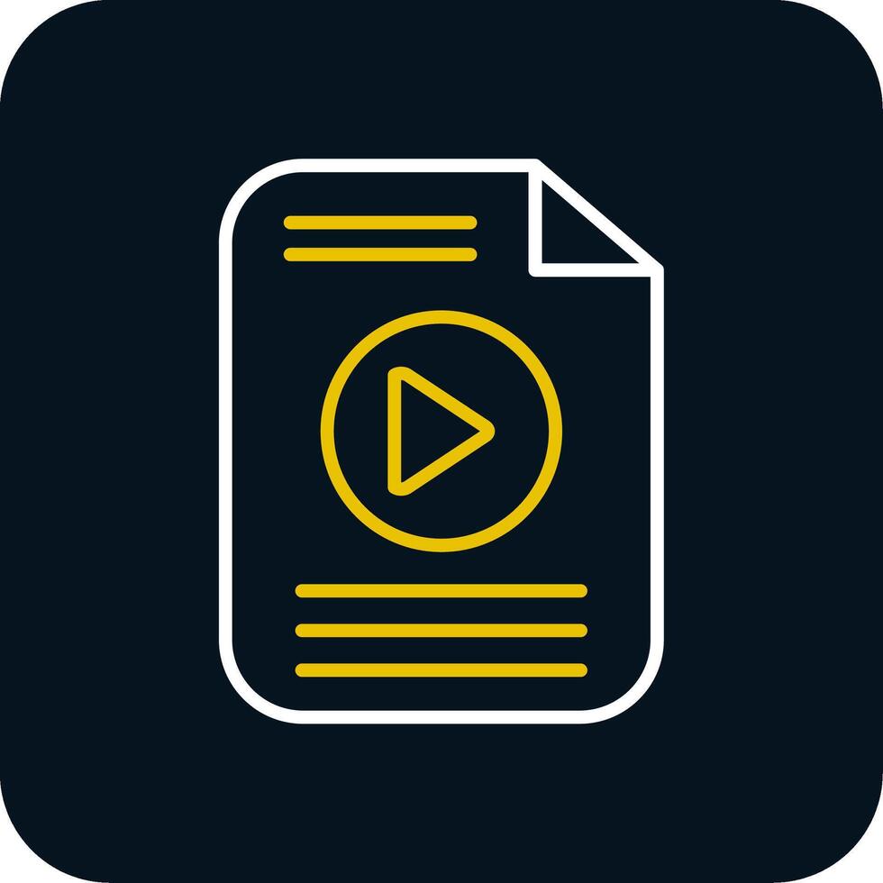 File Line Red Circle Icon vector