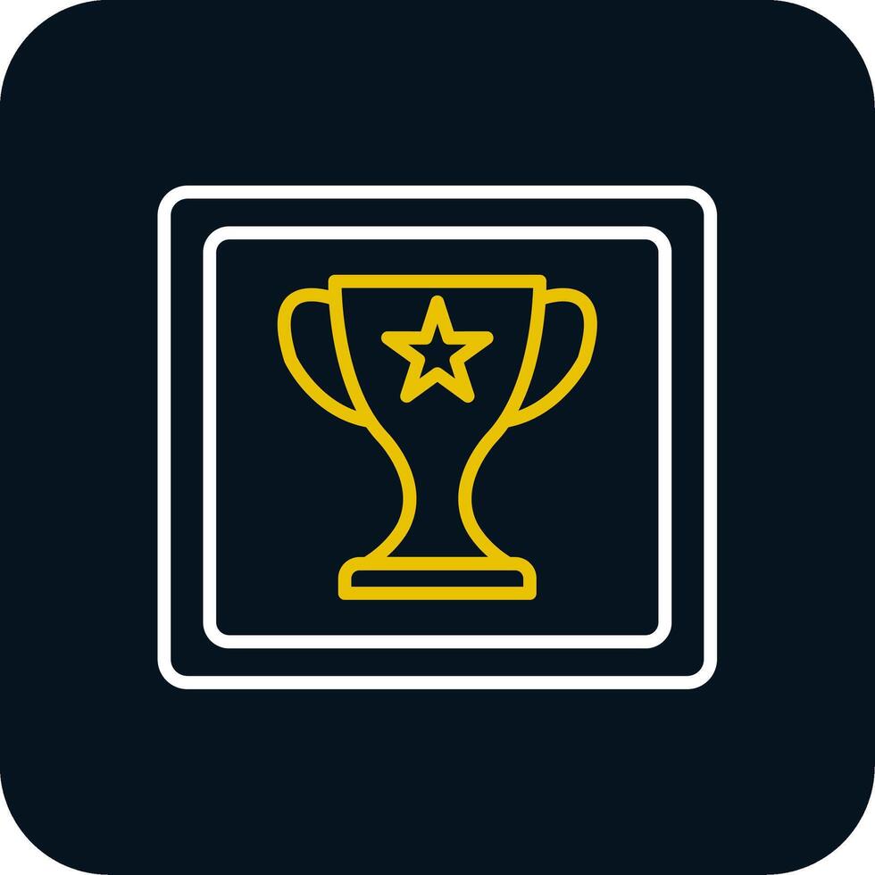 Frame Line Red Circle Icon vector