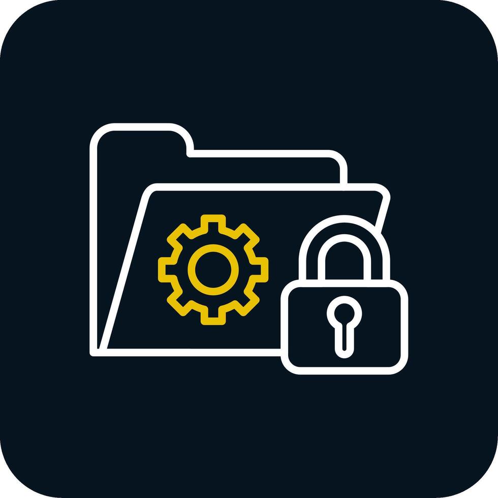 File Line Red Circle Icon vector