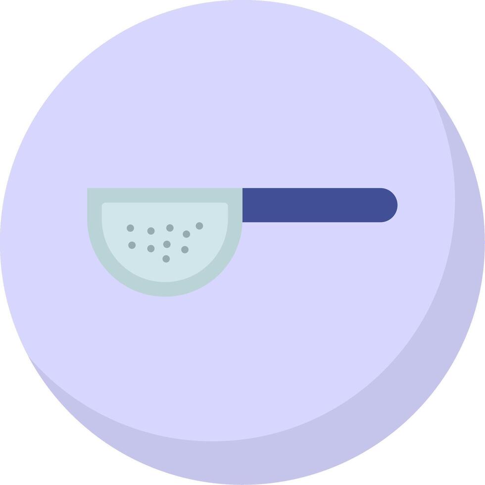 Sieves Flat Bubble Icon vector