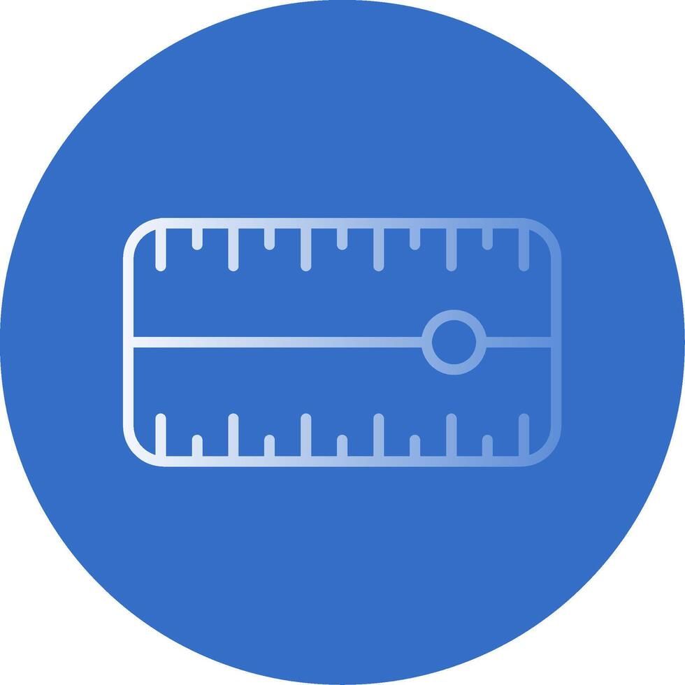 Dial Flat Bubble Icon vector