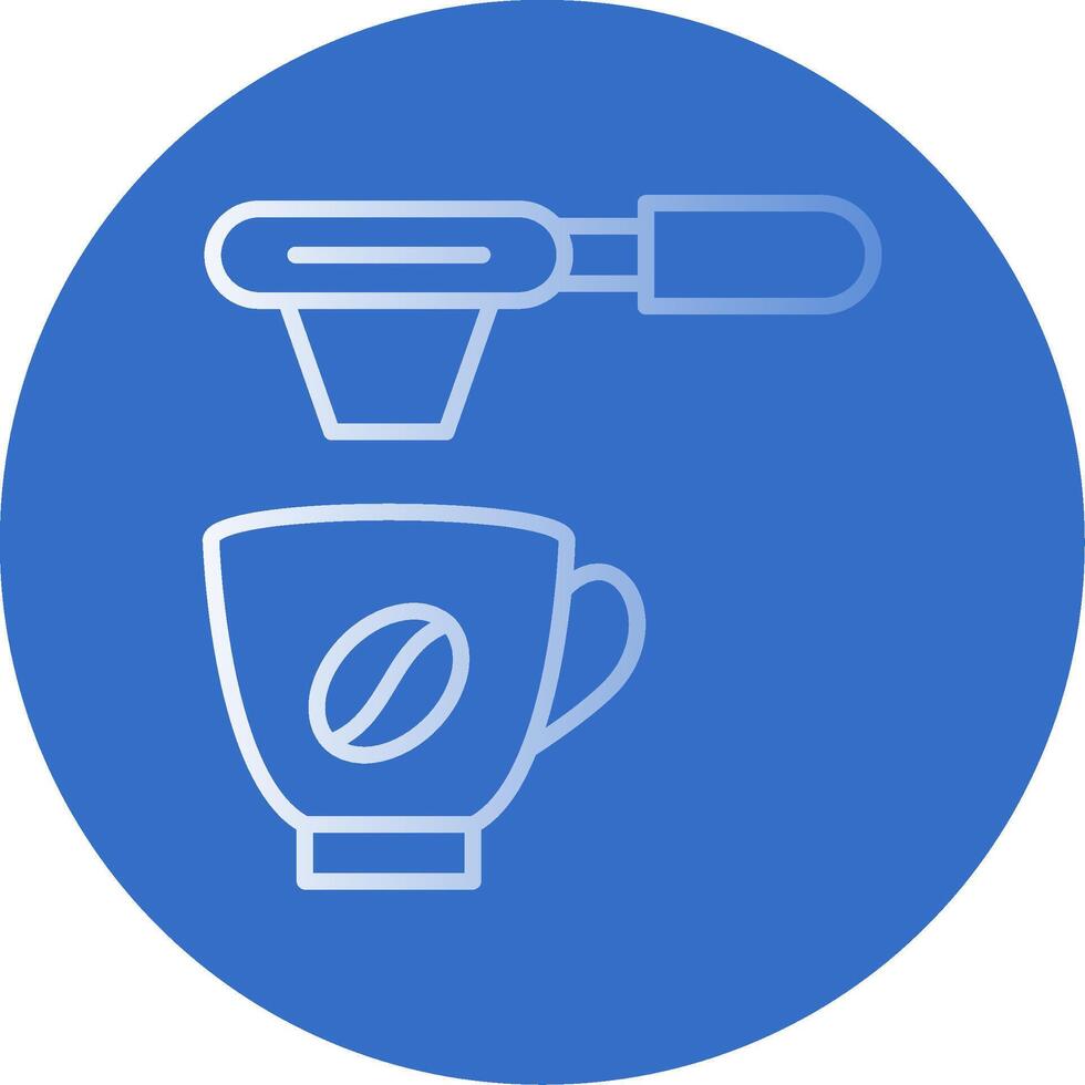Filter Flat Bubble Icon vector