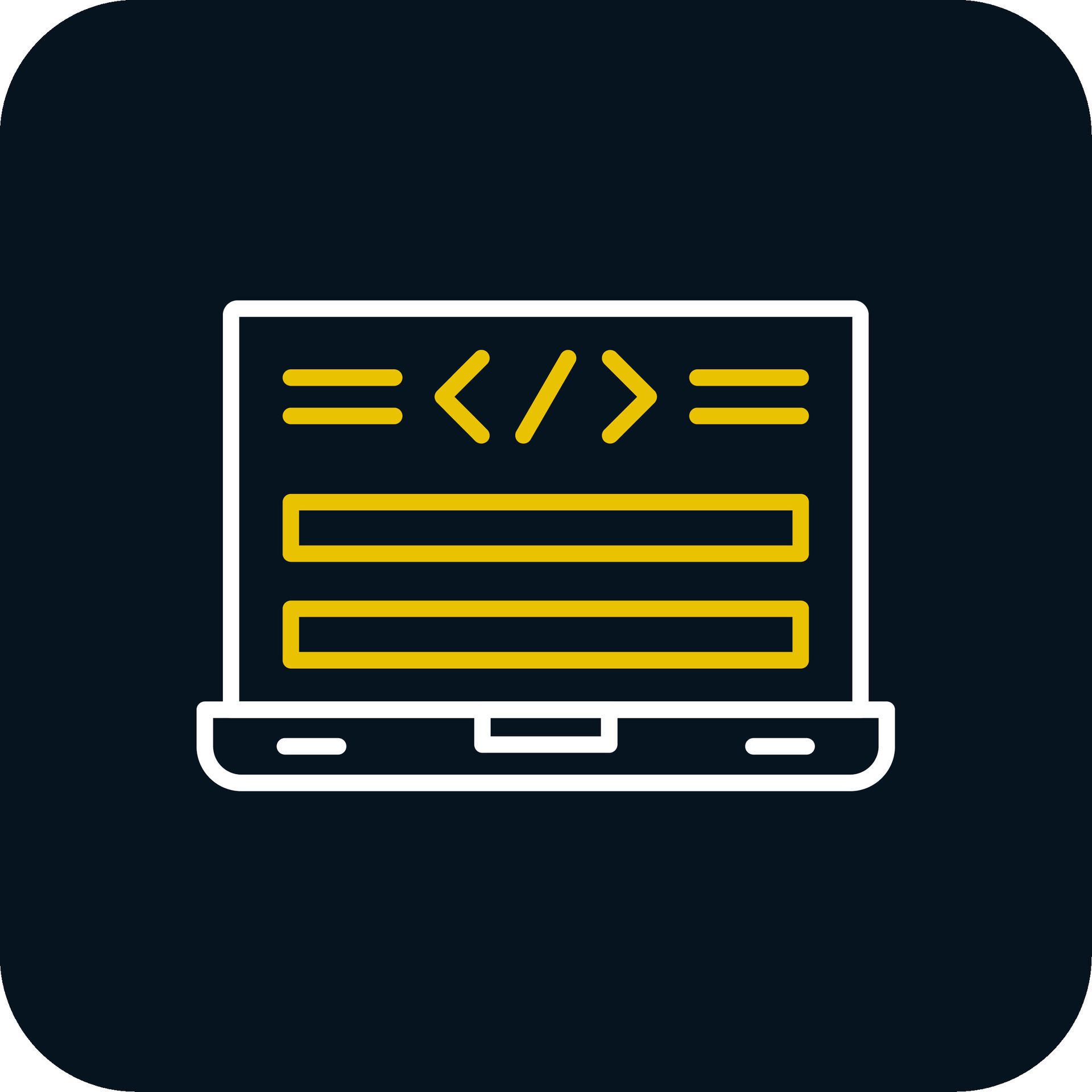 Html Code Line Red Circle Icon 44223016 Vector Art at Vecteezy