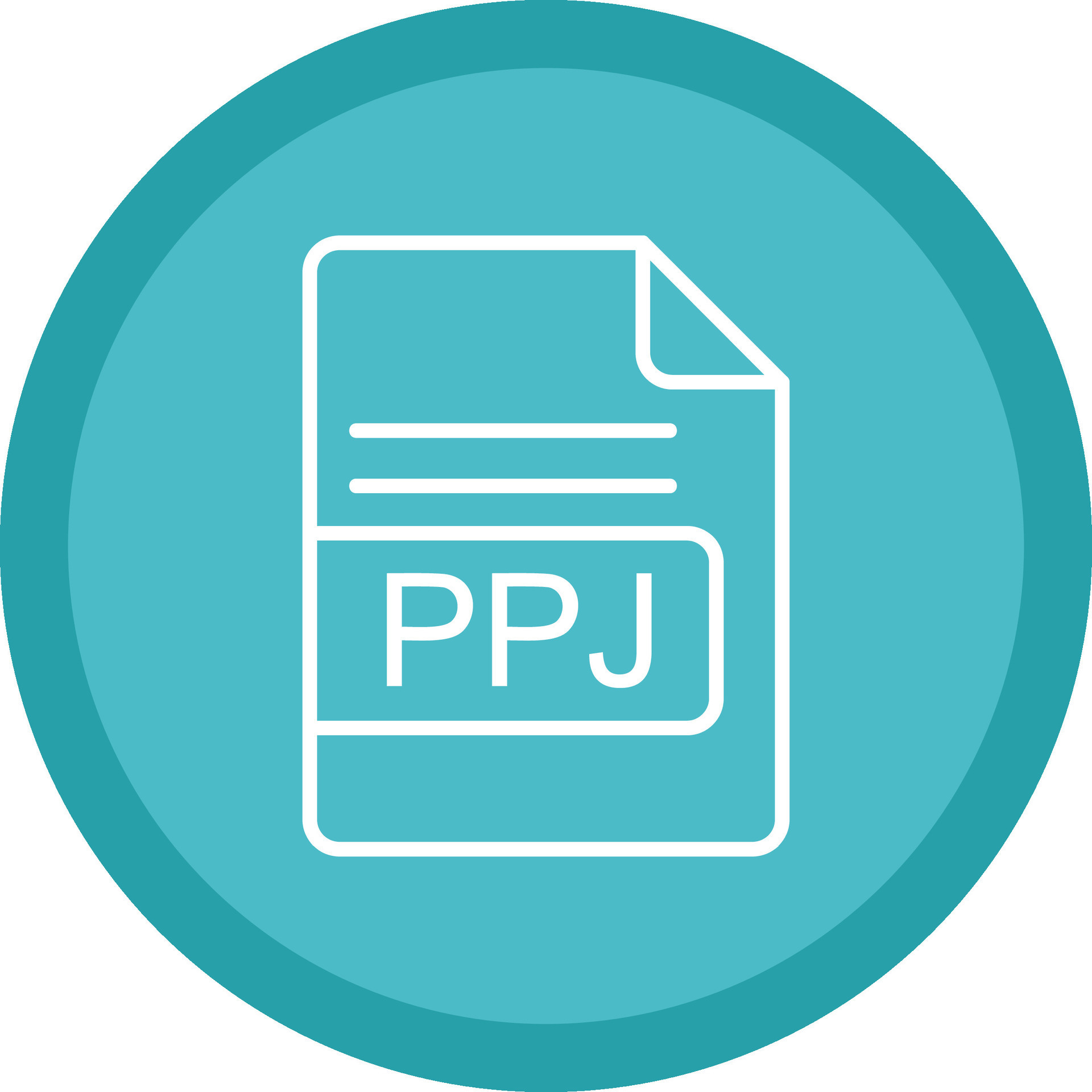 PPJ File Format Line Multi Circle Icon 44224021 Vector Art at Vecteezy