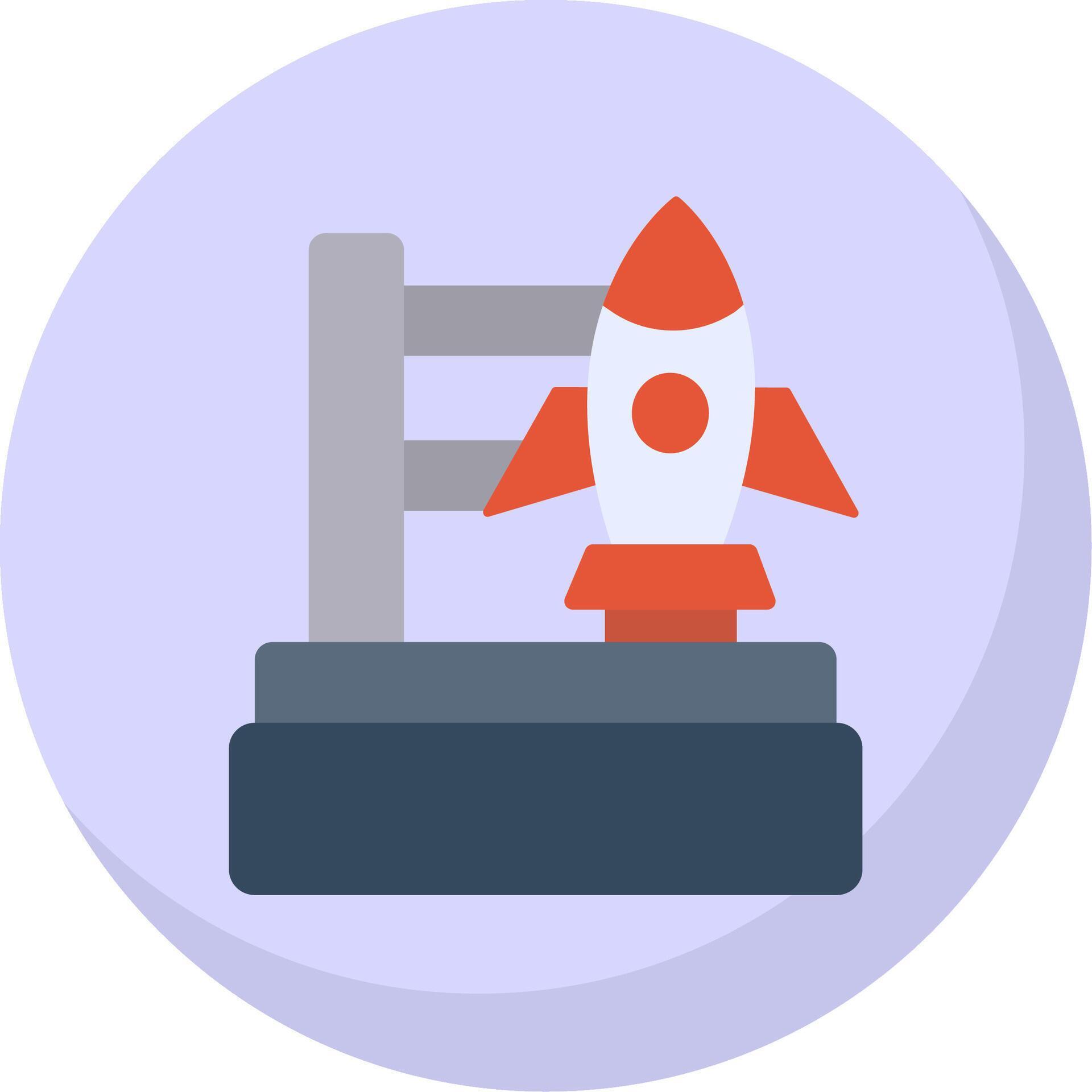 Rocket Launch Flat Bubble Icon 44224823 Vector Art at Vecteezy