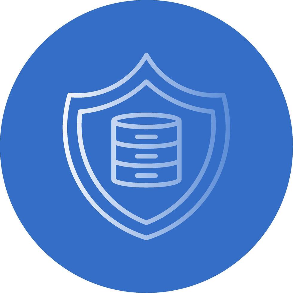 Secure Data Flat Bubble Icon 44224882 Vector Art at Vecteezy