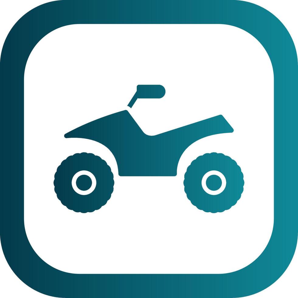Quad Glyph Gradient Corner Icon vector