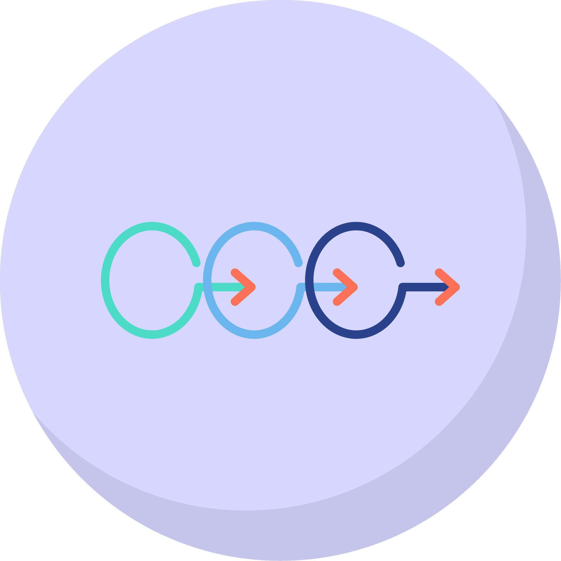 Process Chart Flat Bubble Icon 44224969 Vector Art at Vecteezy