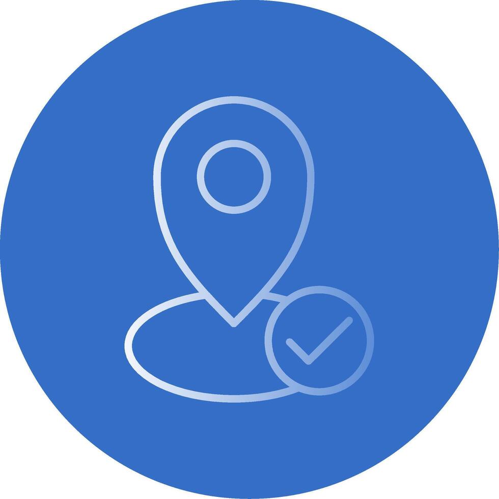 Placeholder Flat Bubble Icon vector