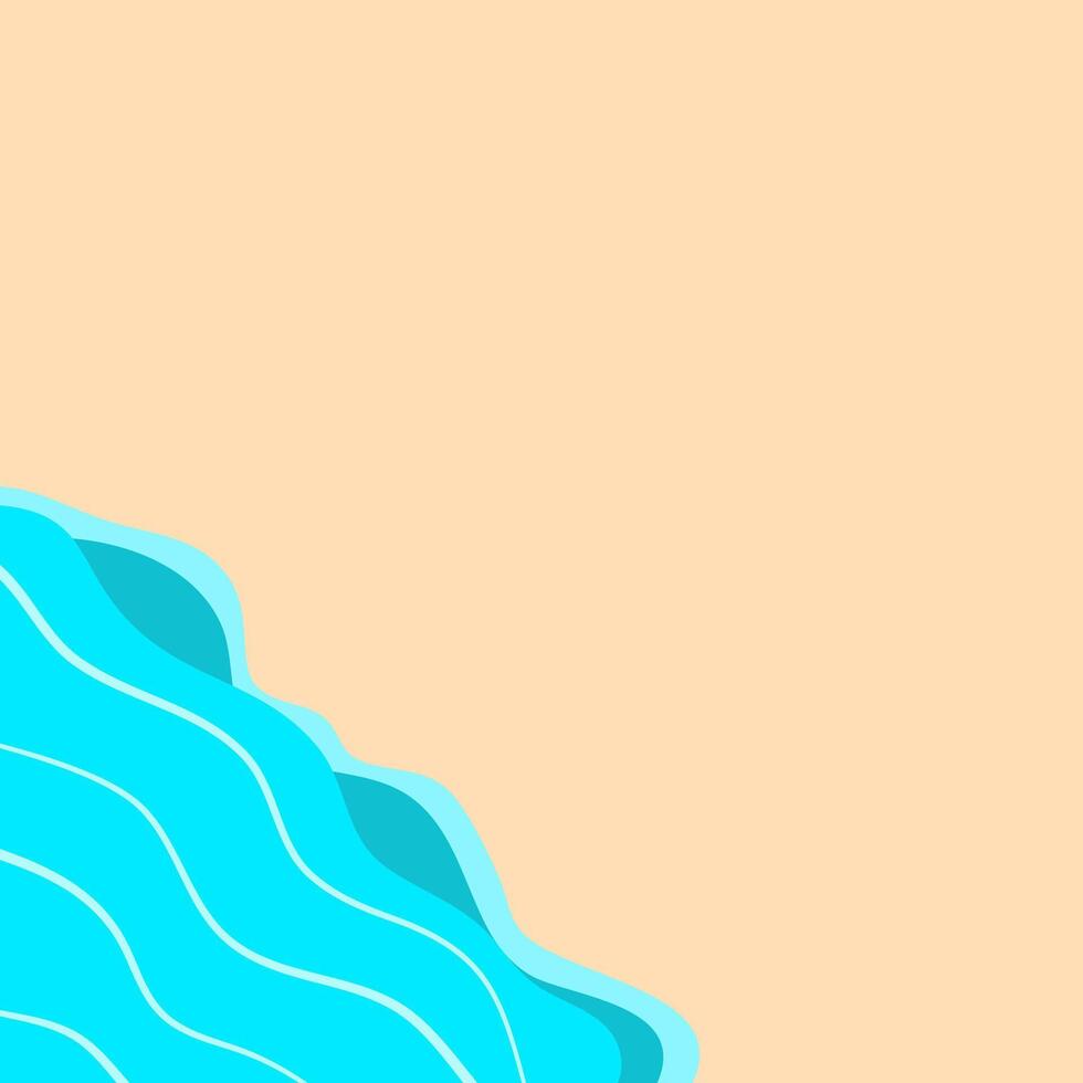 wave background for your design with detail. summer background with wave and sand. vector