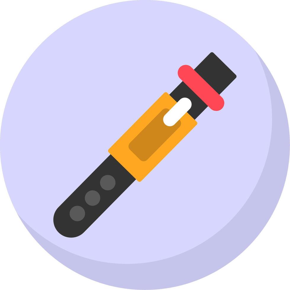 Belt Flat Bubble Icon vector