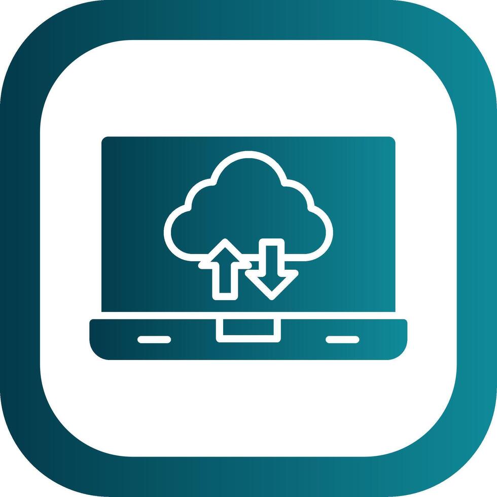 Cloud Computing Glyph Gradient Corner Icon 44228133 Vector Art at Vecteezy