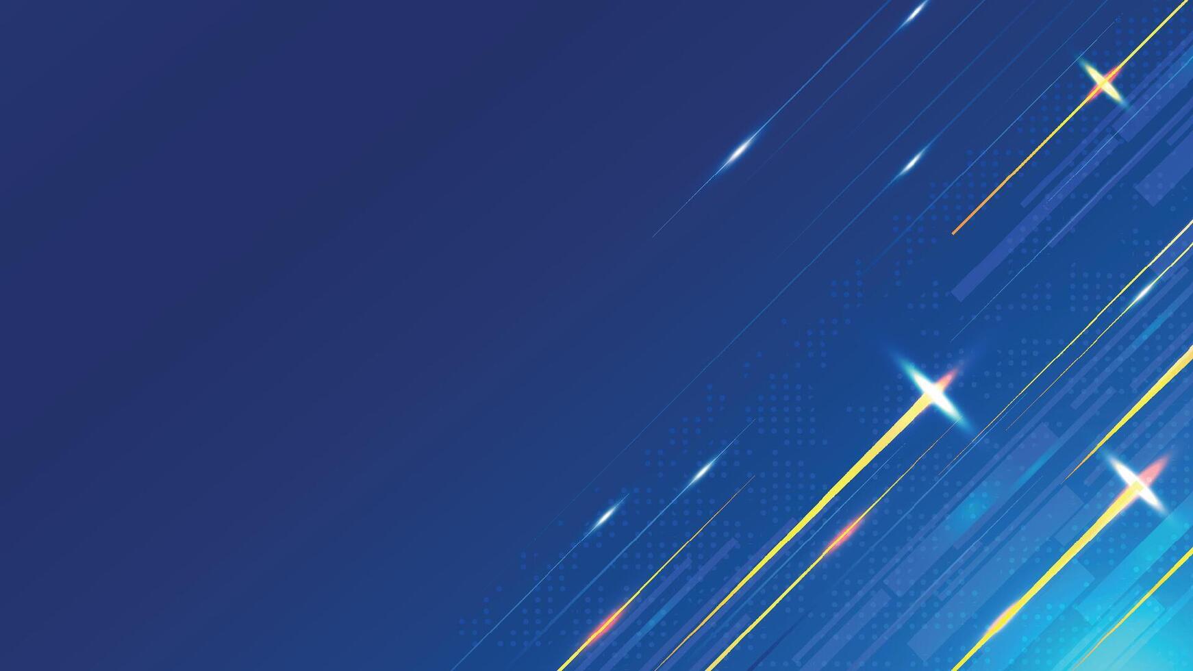 Abstract Clean Blue White Business Technology Background vector