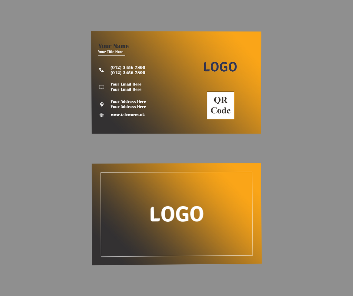 Elegant Corporate Business Card Designs psd