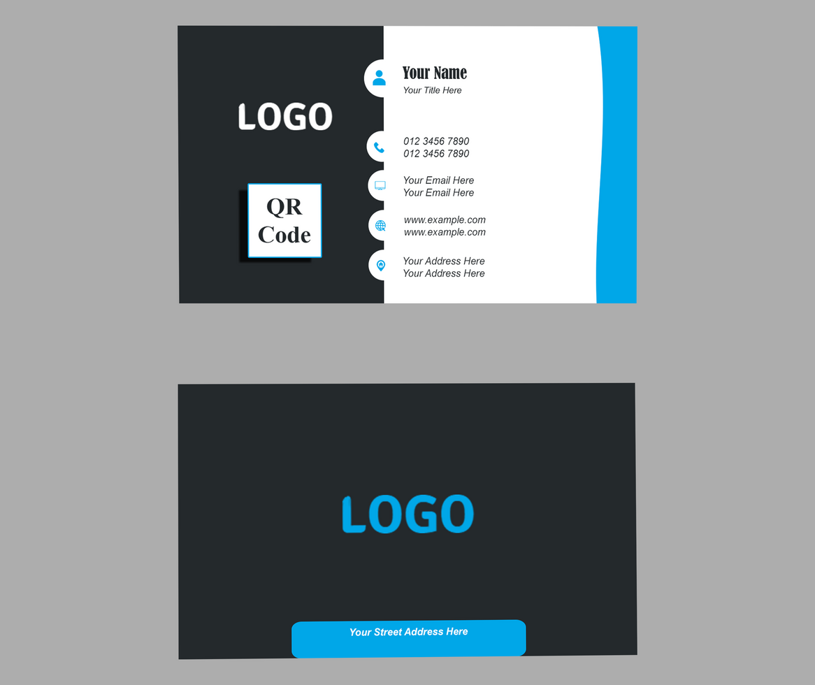 Professional Corporate Identity Business Card Design psd