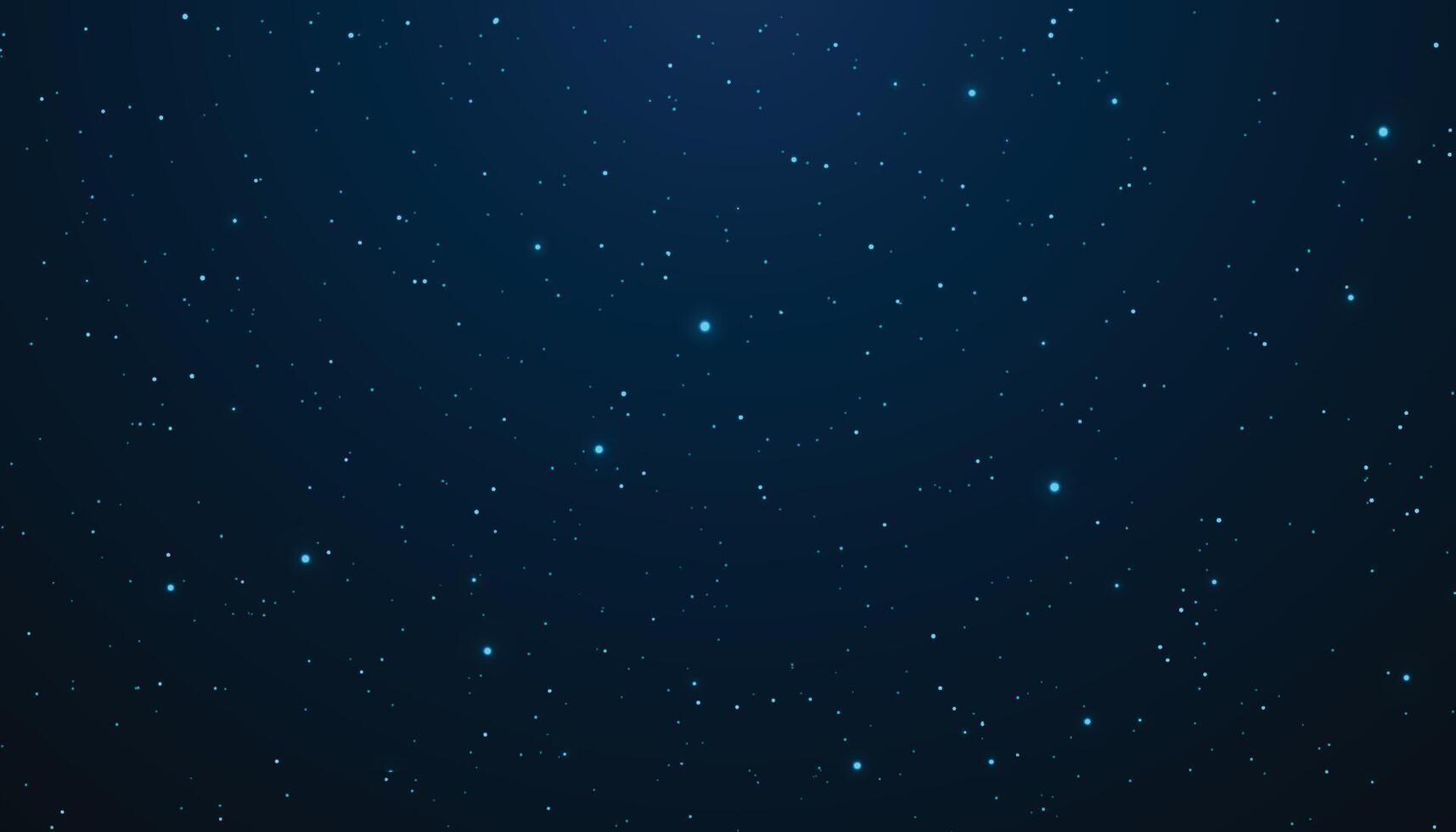 Starry night sky space seamless pattern. Galaxy shiny stars background, fabric seamless print or textile background. Wrapping paper space pattern or wallpaper with comet, glowing constellations vector