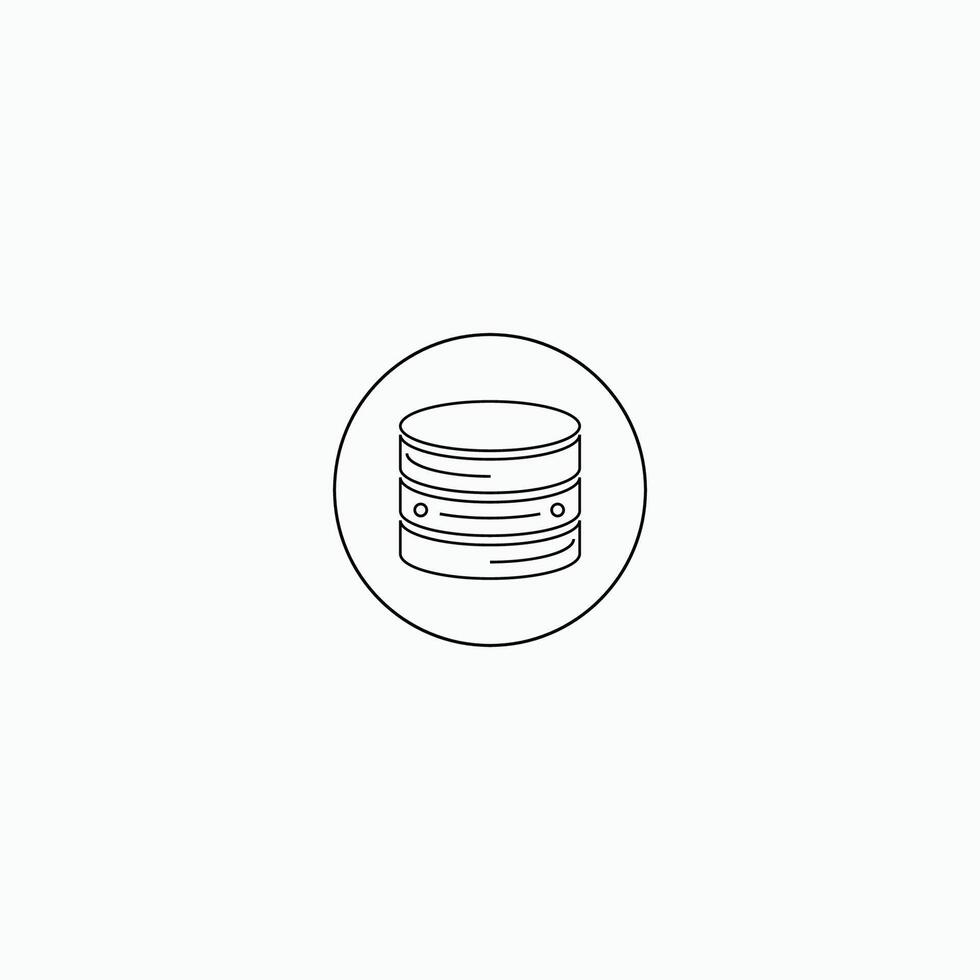 Database Icon Specialist vector
