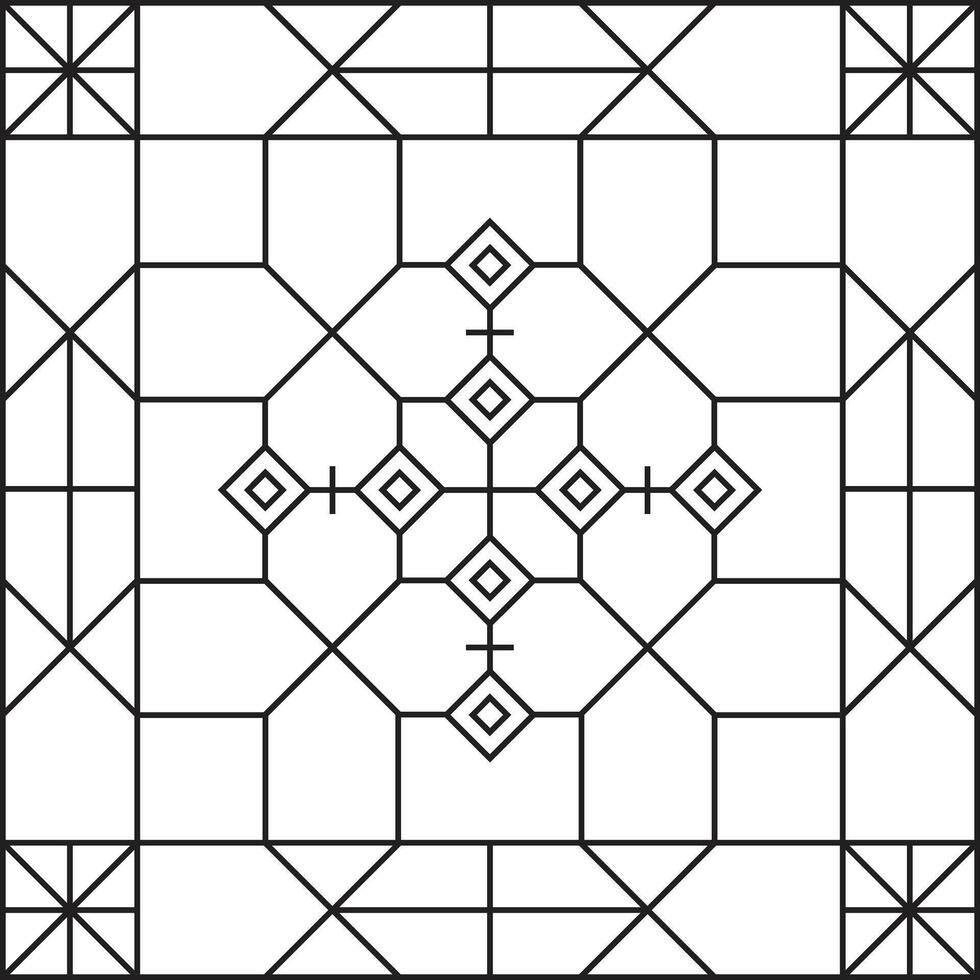 abstract geometrical pattern design vector