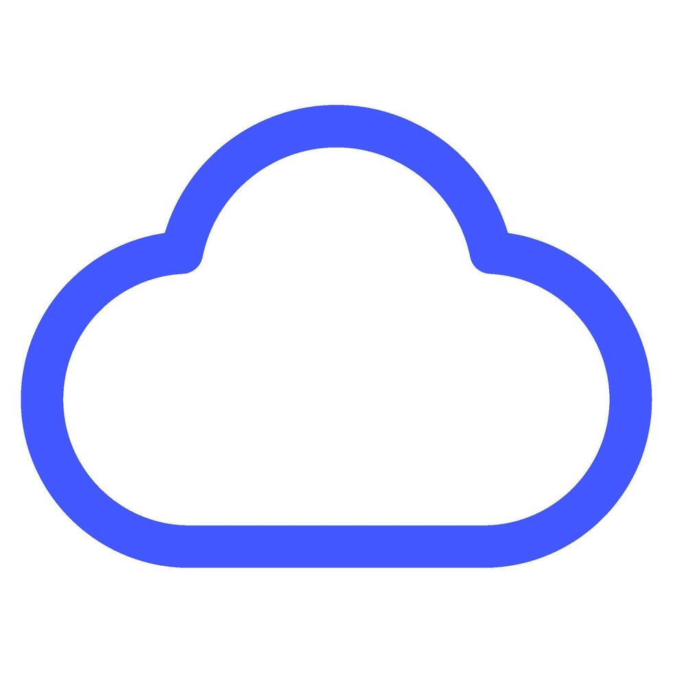 Cloud icon for web, app, infographic, etc vector