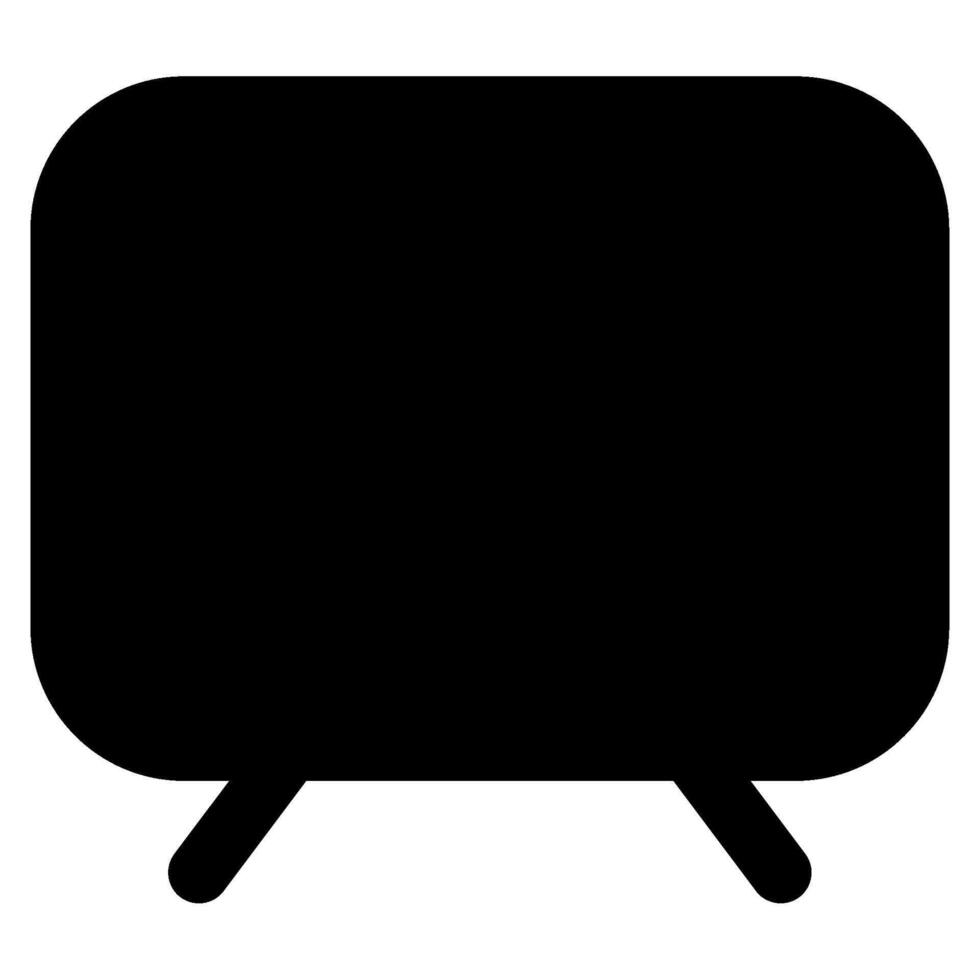 Television icon for web, app, infographic, etc vector