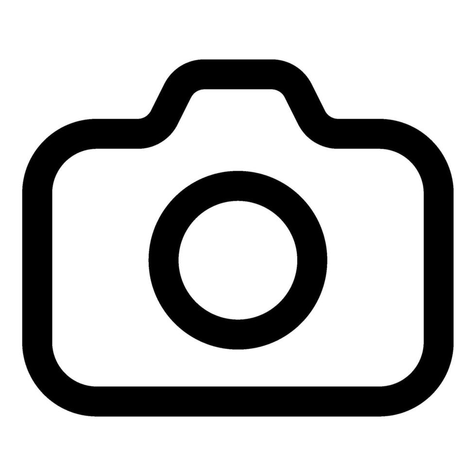 Camera icon for web, app, infographic, etc vector