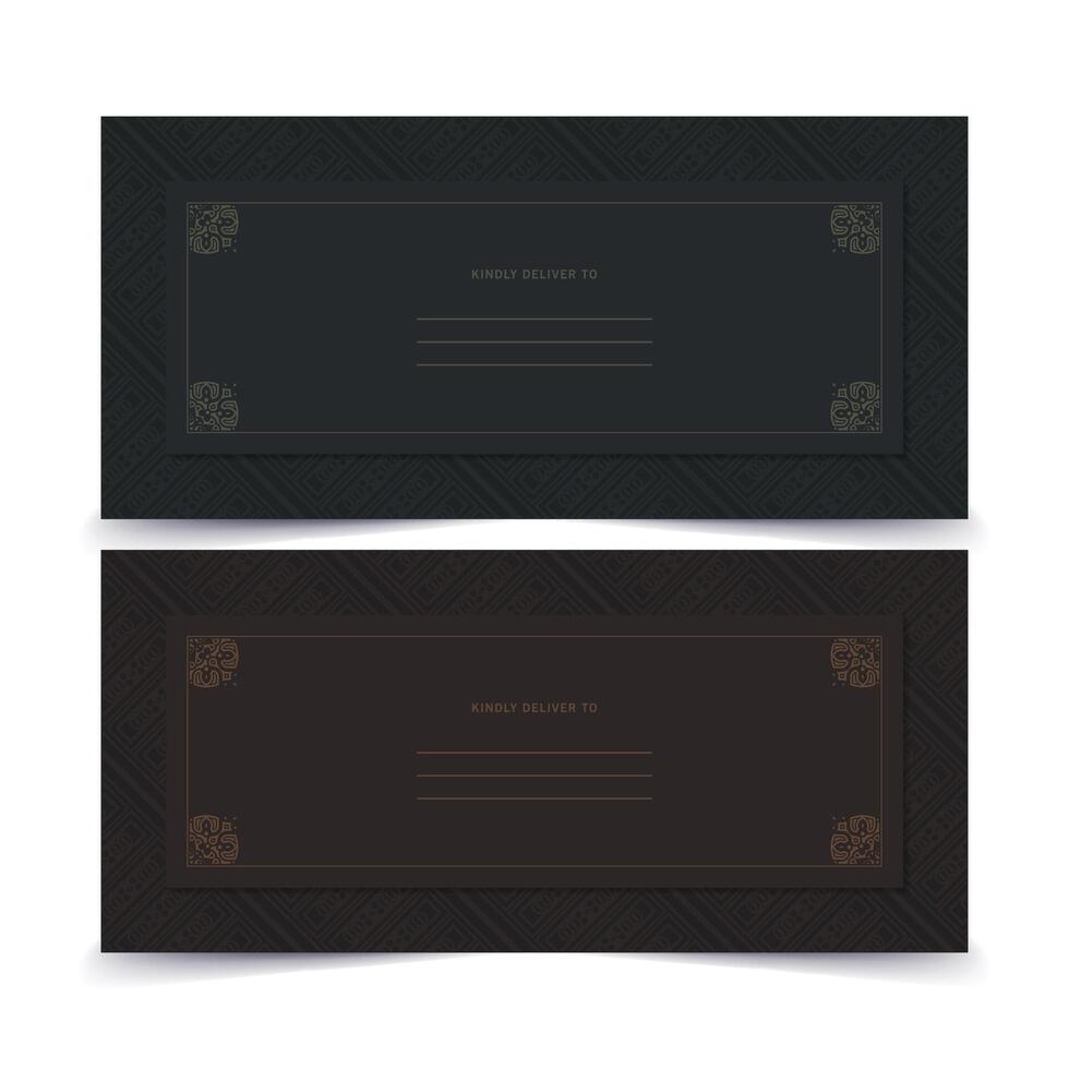 Invitation Card with Ornamental Logo vector
