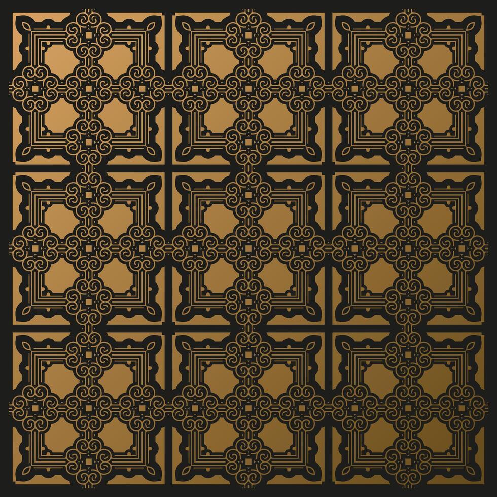 luxury dark seamless pattern background vector