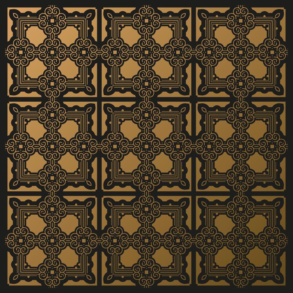 luxury dark seamless pattern background vector