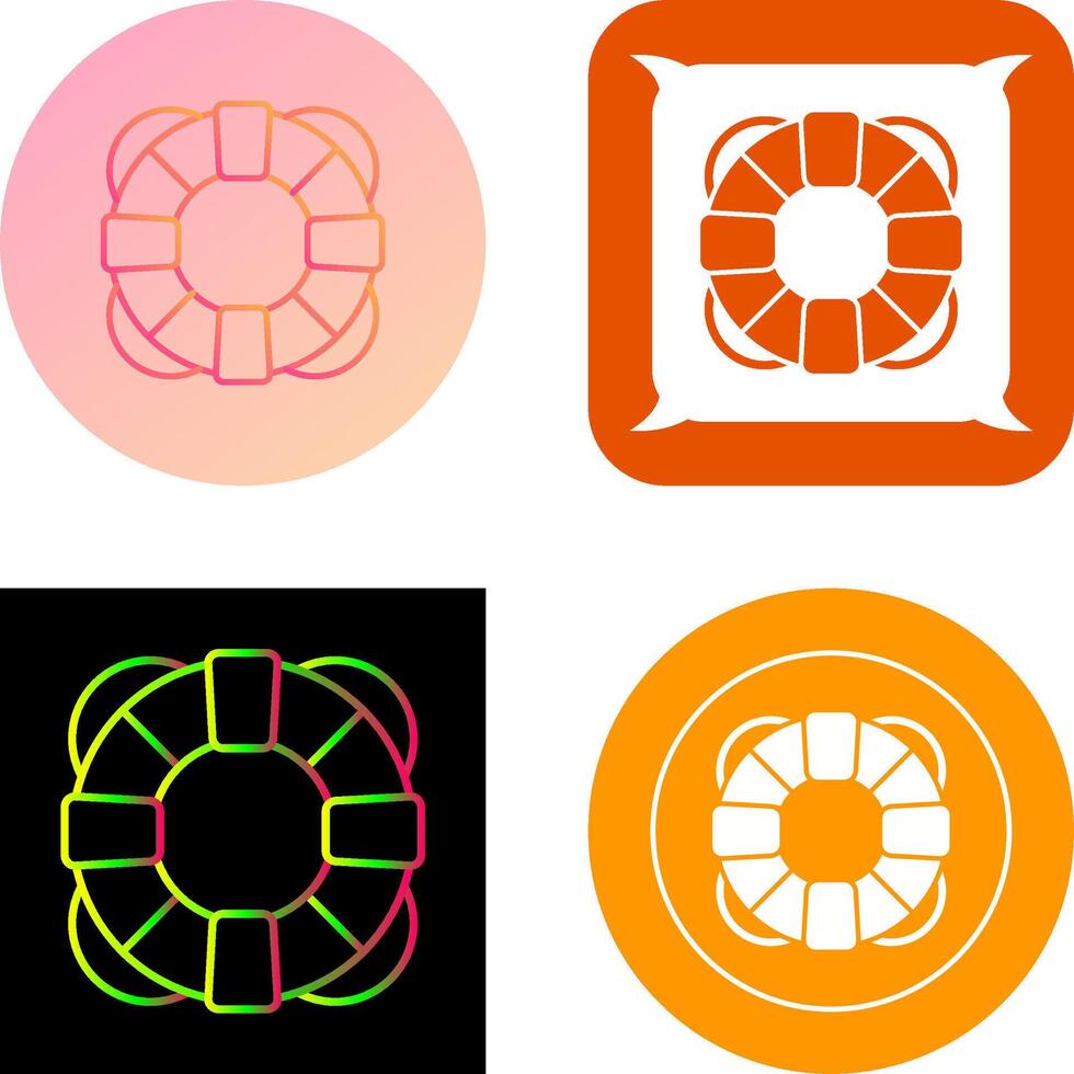 Lifesaver Icon Design vector