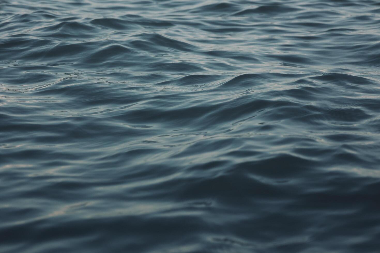 Blue water wave background, blue sea background, ocean waves photo